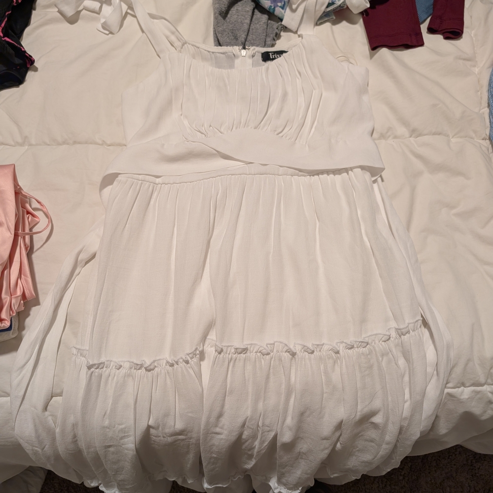 Trixxi White Maxi Dress